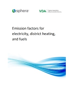 VDA-Emissionsfaktoren 2022