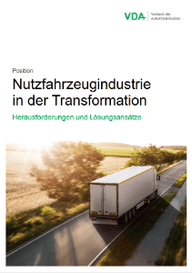 Deckblatt Nutzfahrzeugindustrie in der Transformation