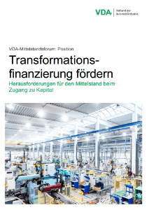 Deckblatt Transformationsfinanzierung Mittelstand 